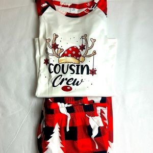 New- Christmas Cousin Crew pajamas